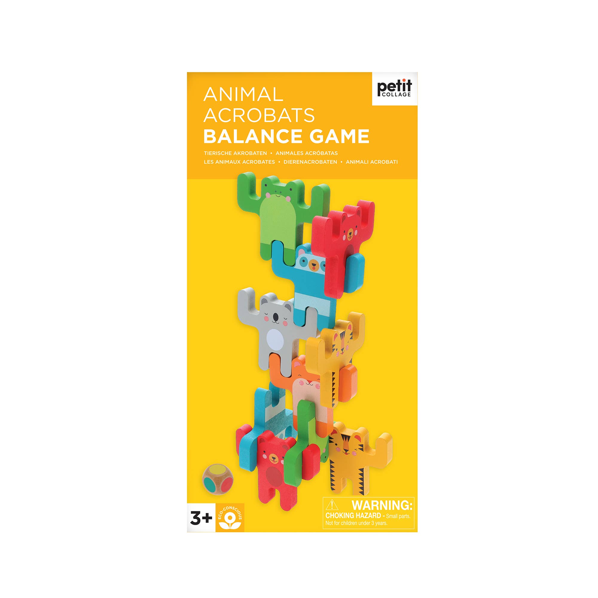 Chronicle Books - Wholesale Stacking Game - Animal Acrobats Balance Game0