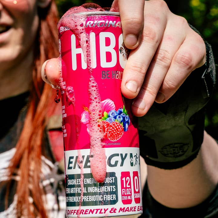 HIBO Healthy Energy – wholesale Sports/energy drink – All-Natural Zero Sugar Energy Drink HIBO PEACH6