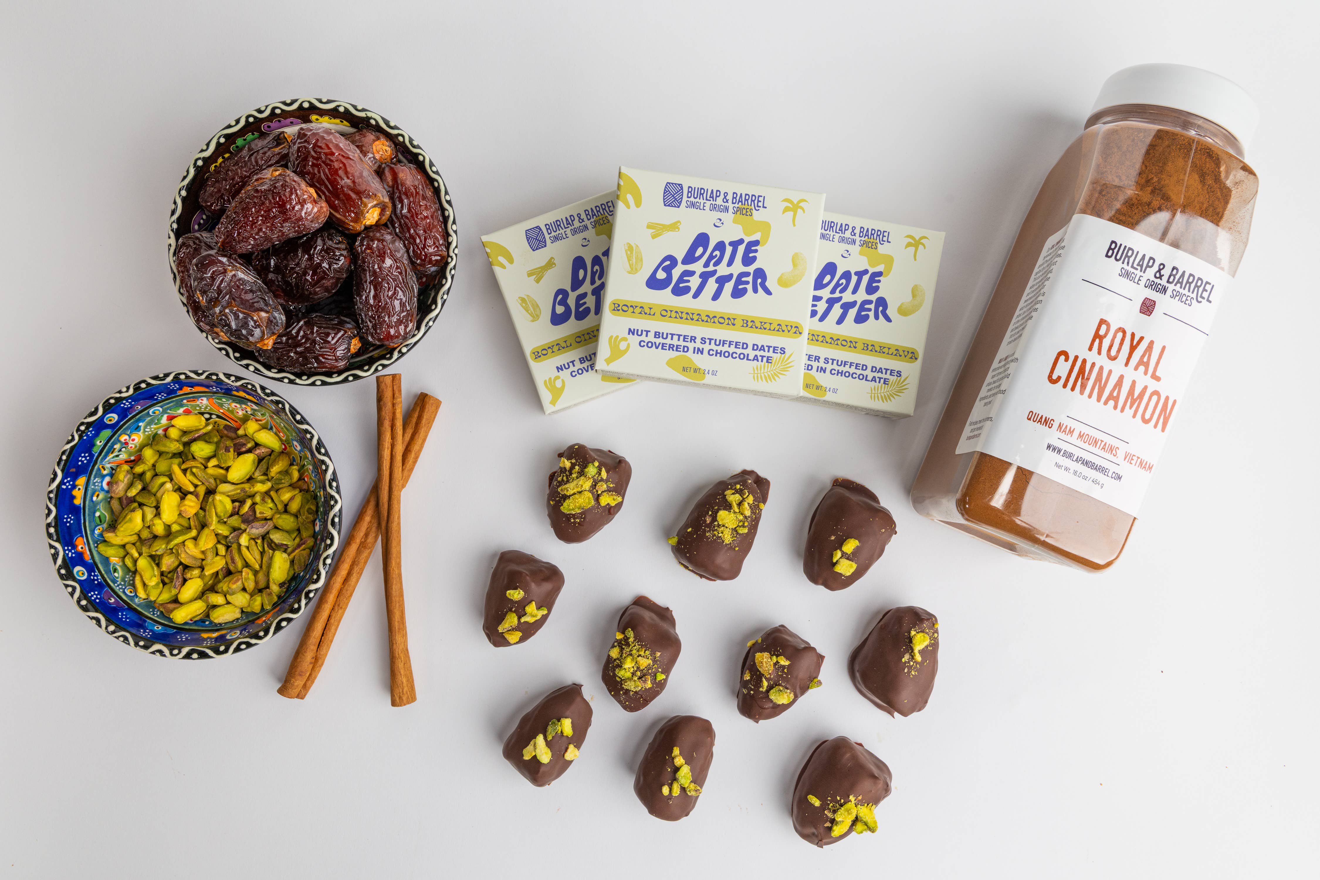 Date Better Snacks - Wholesale Chocolate Covered Sweets - Royal Cinnamon Baklava4