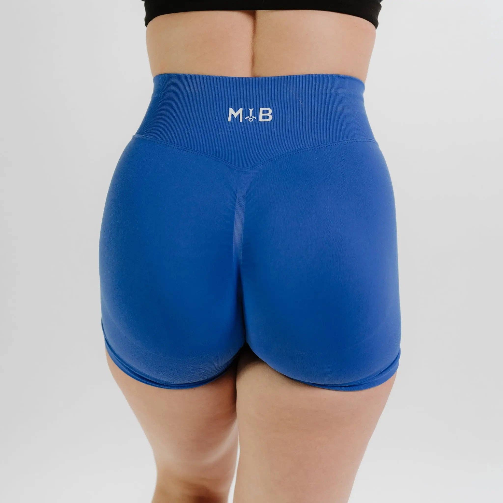 MYB Apparel - Wholesale Athletic Shorts - Women's - SYNERGY SCRUNCH SHORTS 4.5"14