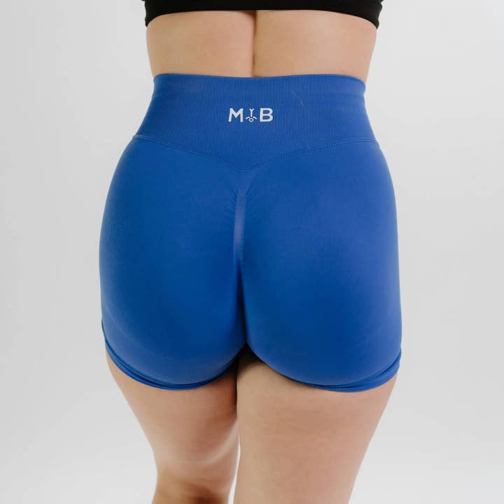 MYB Apparel - Wholesale Athletic Shorts - Women's - SYNERGY SCRUNCH SHORTS 4.5"14