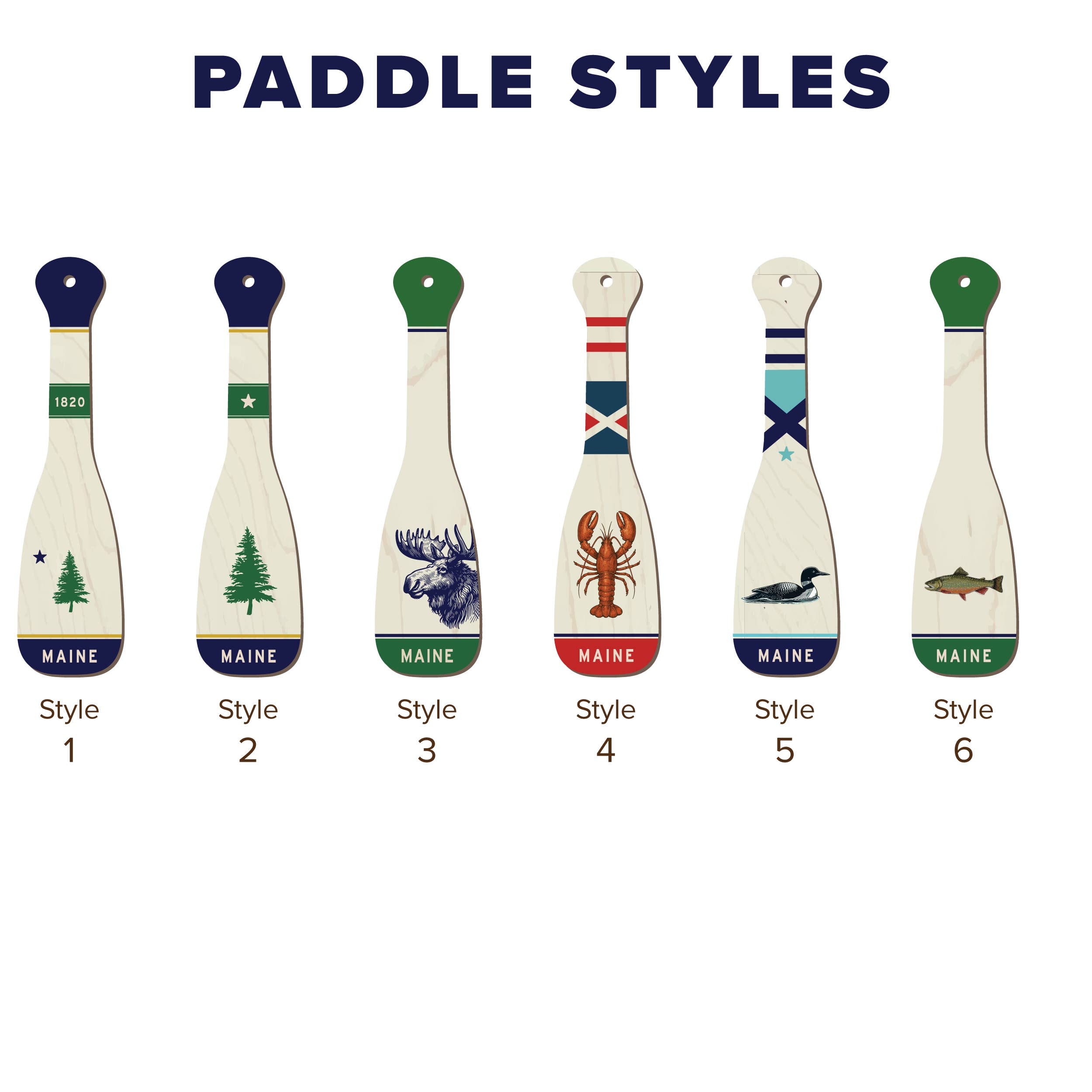 Cast & Carve - Vente Porte-clés – unisexe - Porte-clés de pagaie d'État2