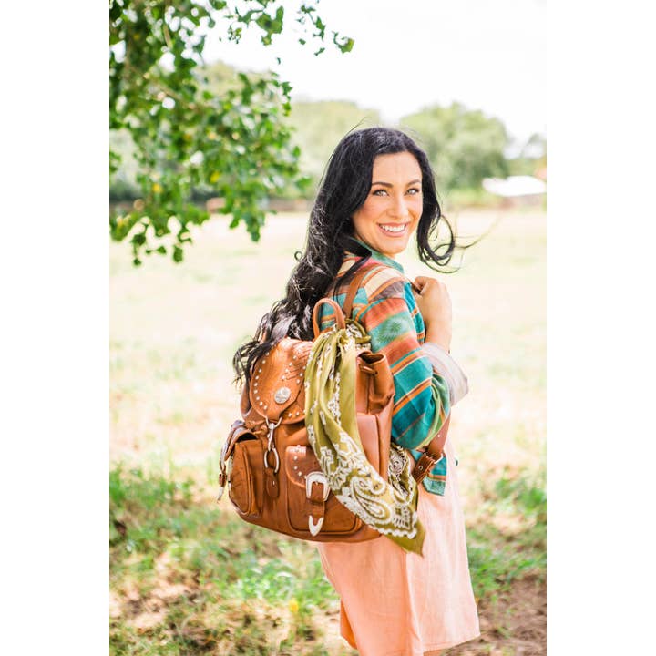 American West - Wholesale Backpack - Unisex - Classic Travel Drawstring Backpack with Front Pocket