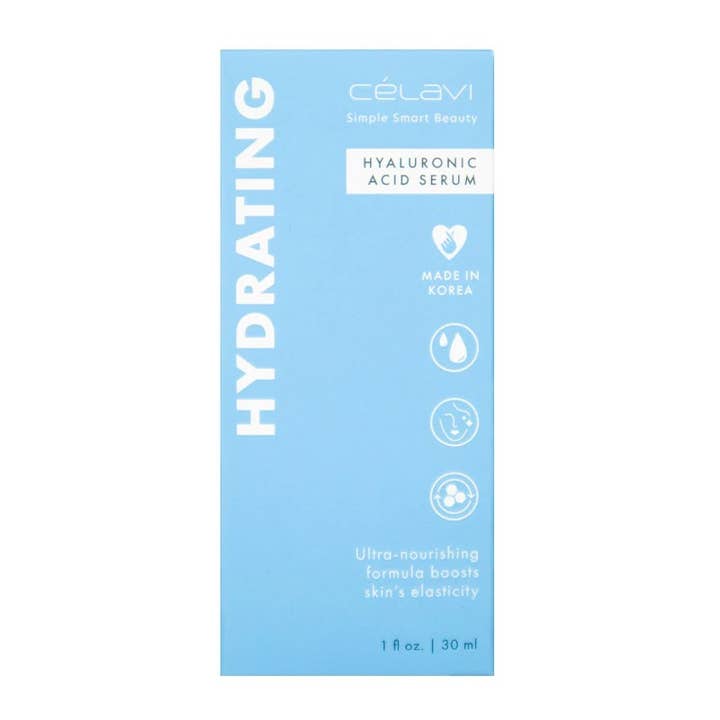 PINEAPPLE Beauty - Wholesale Facial Serum/Concentrate - Celavi 70065 Hydrating Hyaluronic Serum - 12 pcs