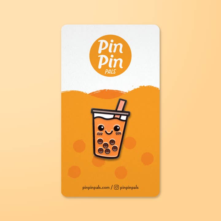 Pals & Co. - Wholesale Lapel pin/button - Boba Best-Tea Enamel Pin7