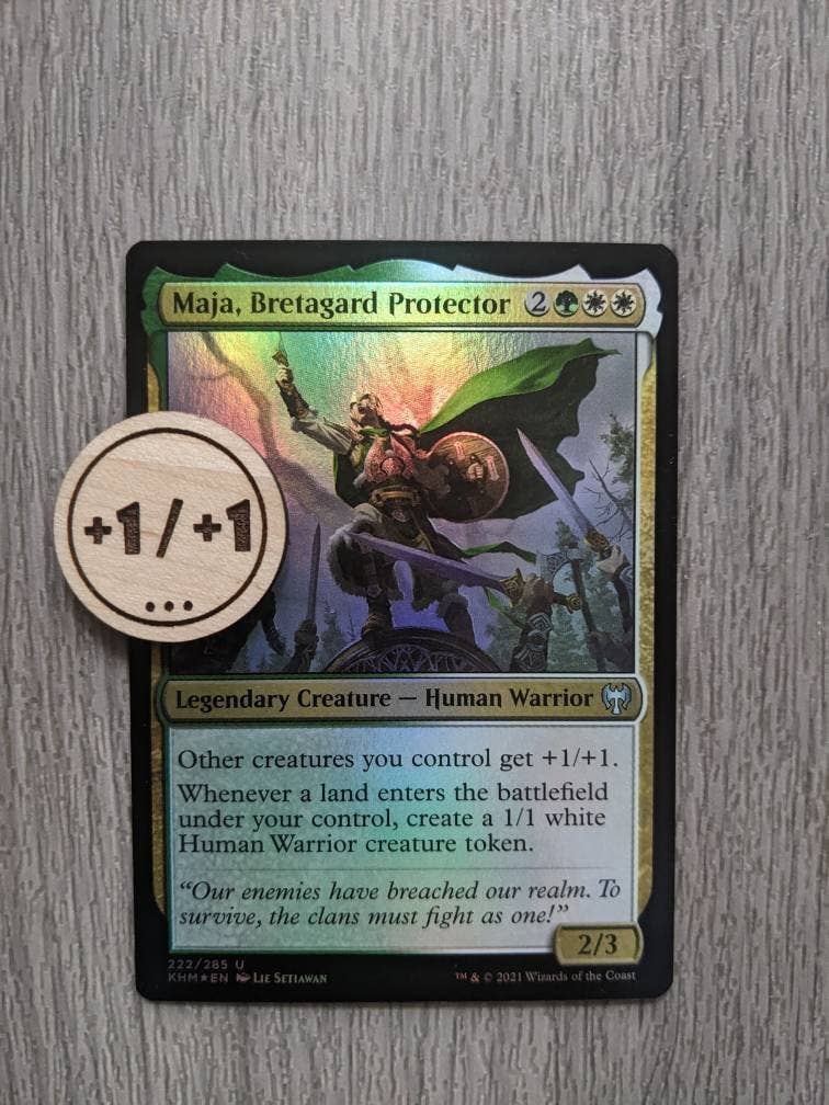 Chikai Shop - Vente Jeux de société - Jetons en bois PYO Magic : The Gathering pour compteurs3