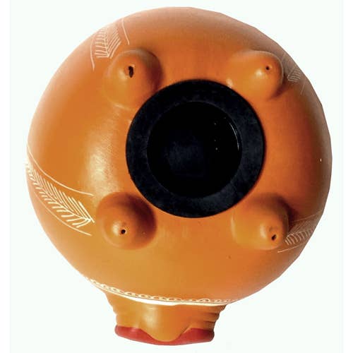 One World Projects - Wholesale Money/Piggy Bank - Orange Ceramic Pig Bank