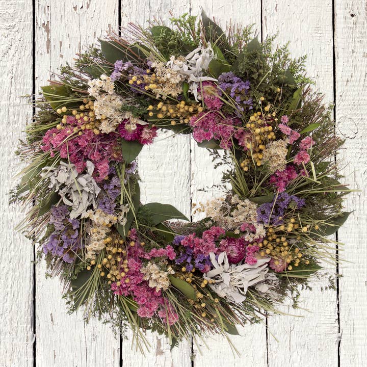 Andaluca - Wholesale Wreath - Floral Sage Wreath