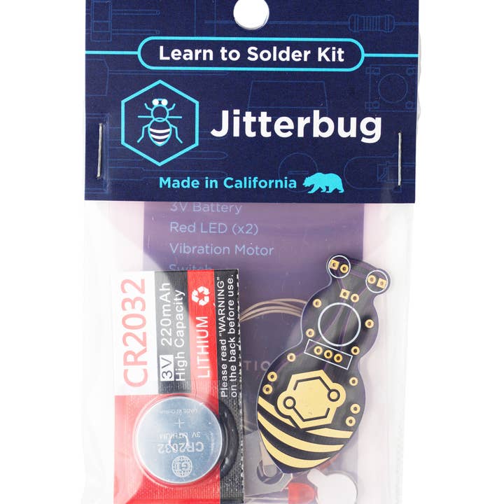 Learn to Solder Kits - Wholesale DIY Craft Kit - Learn to Solder Kit: Jitterbug1