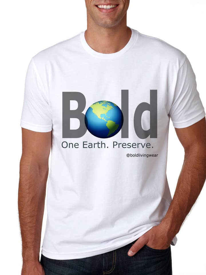 Bold Vision: One Earth. Preserve for wholesale by Bold Living Wear