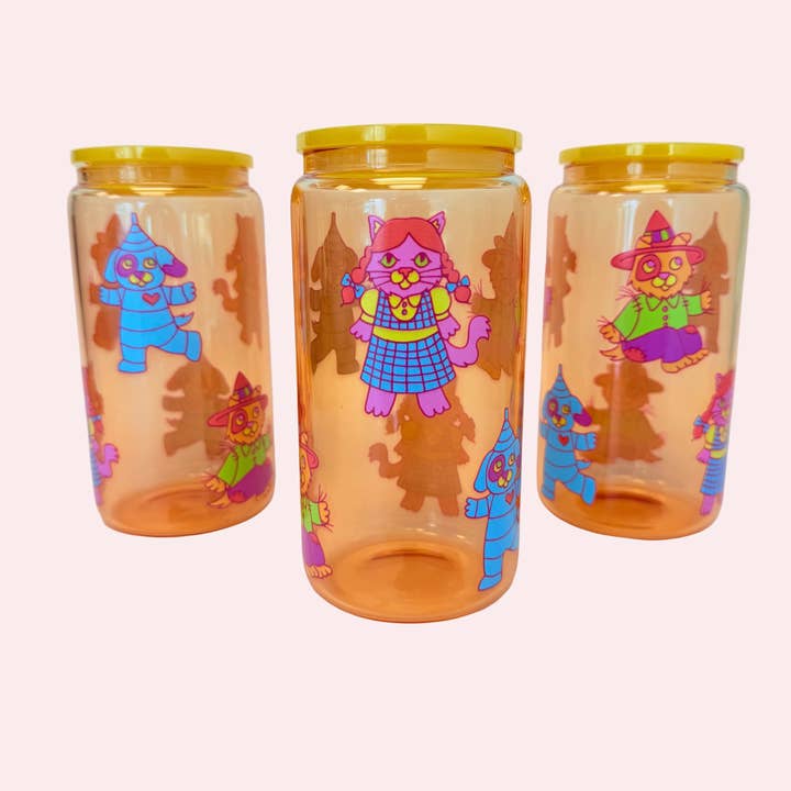 Bicchiere in vetro Wicked (Mago di Oz) per la vendita all'ingrosso da parte di BB Wild