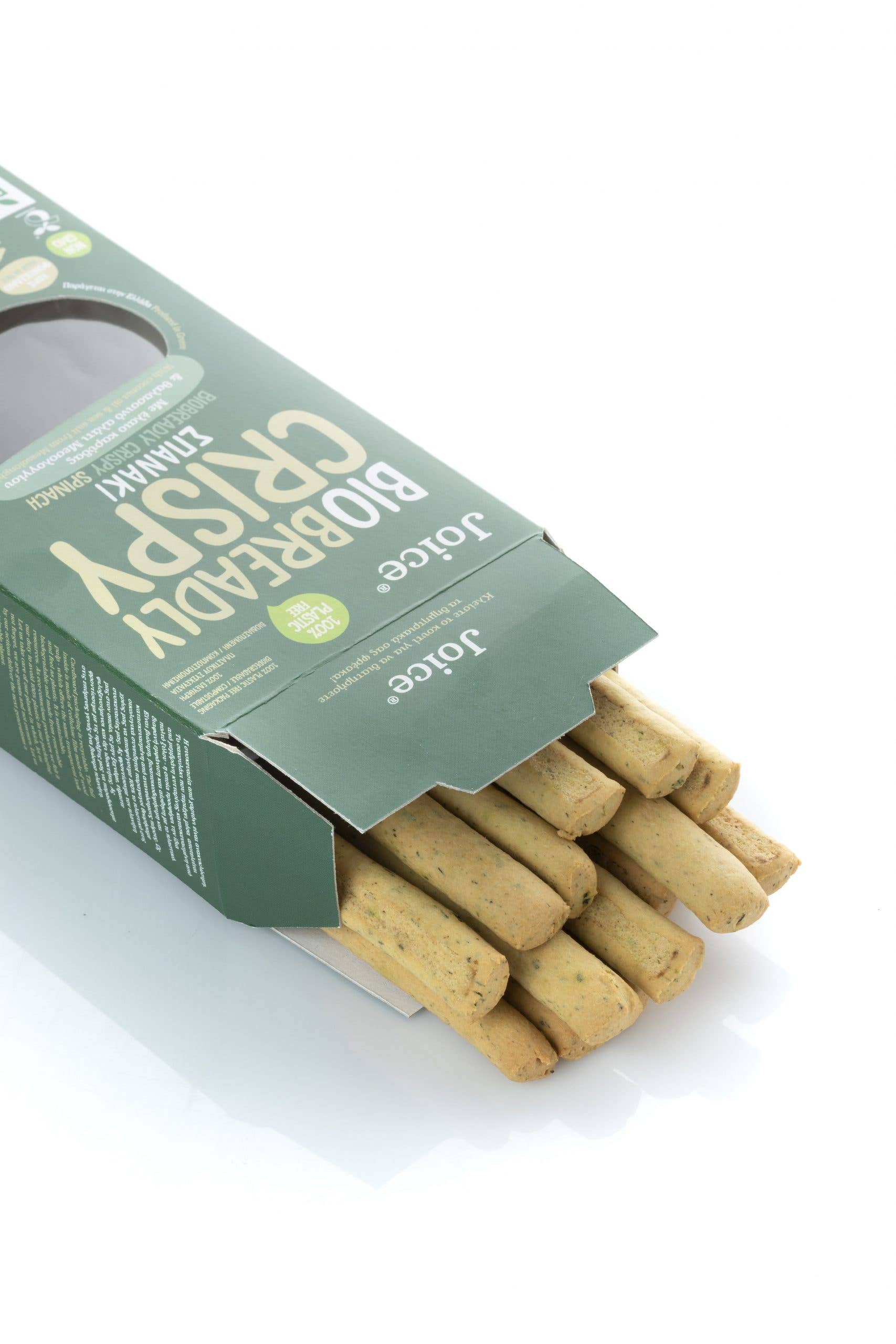 Helene Delices Grecs - Wholesale Crackers - Organic breadsticks with spinach and feta 120g2