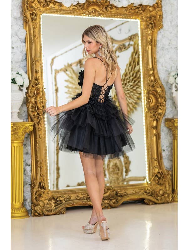 Dancing Queen Dress - Wholesale Dress - Women's - Playful Mini Homecoming Dress1