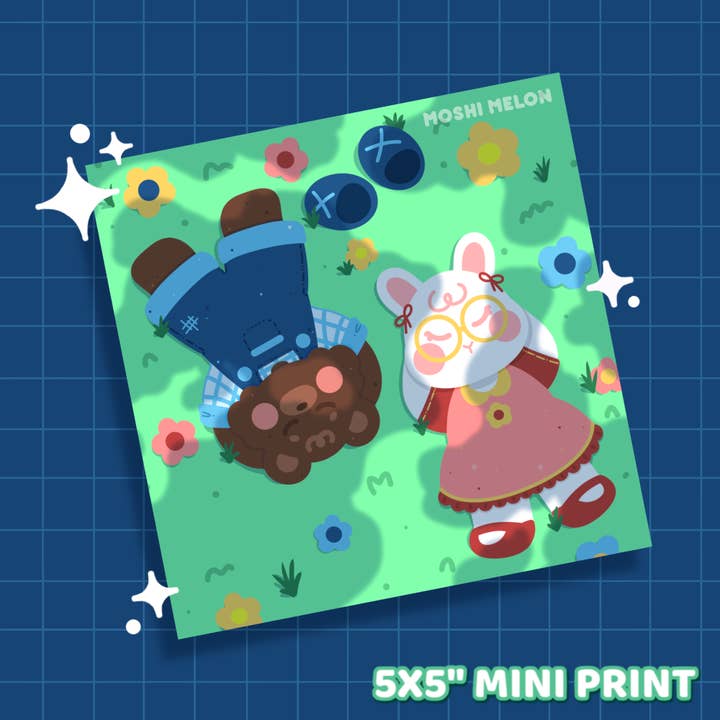 Peaceful Park Print for wholesale by MOSHI MELON