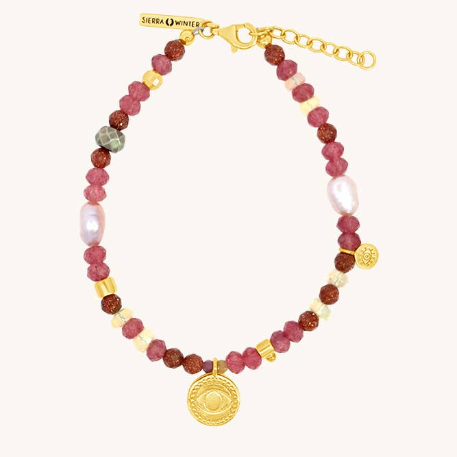 Sierra Winter Jewelry - Wholesale Beaded Bracelet - Lauren Handmade Bracelet