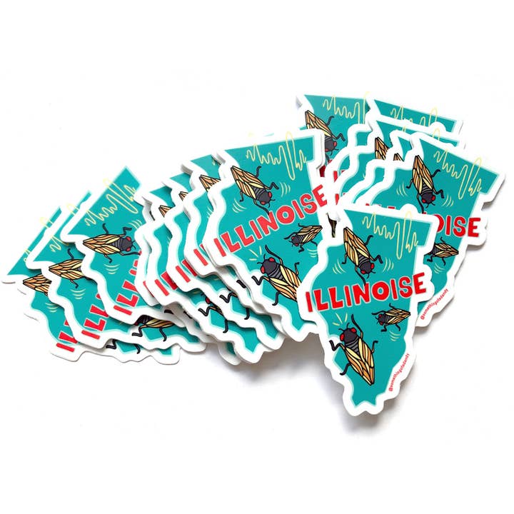 SOMETHING OF A DANDY - Wholesale Sticker - Illi-noise Die-Cut Sticker