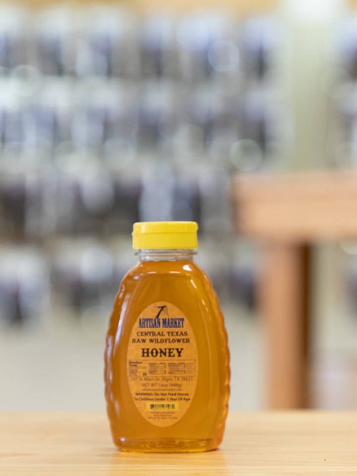 Raw Honey from Rogers, Texas for wholesale by ATX Homemade Jerky & Artisan Market