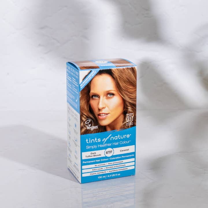 6TF Dark Toffee Blonde Permanent Hair Dye for wholesale by Tints of Nature US