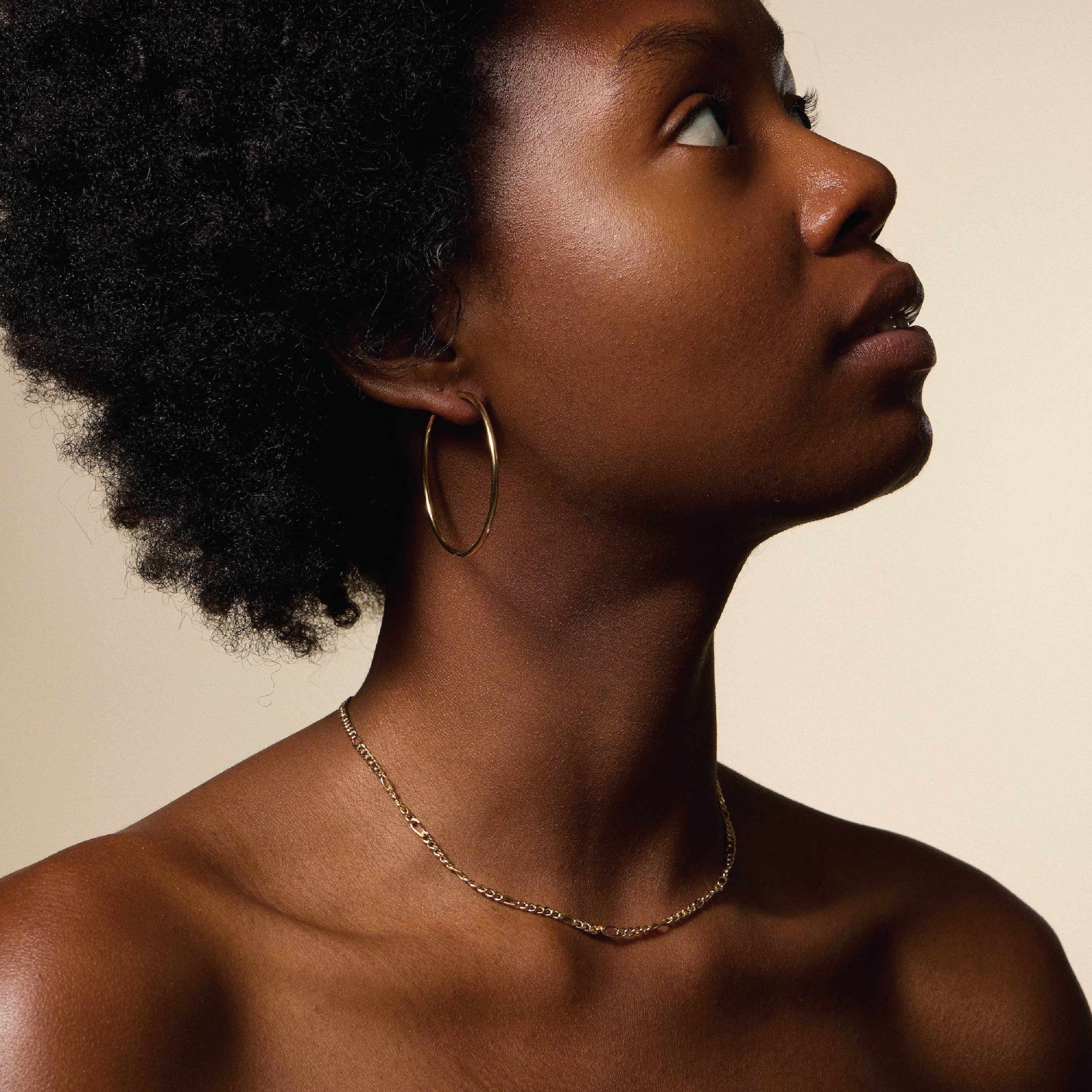 Frem - Vendita all'ingrosso Orecchini a cerchio - Orecchini a cerchio classici placcati in oro14