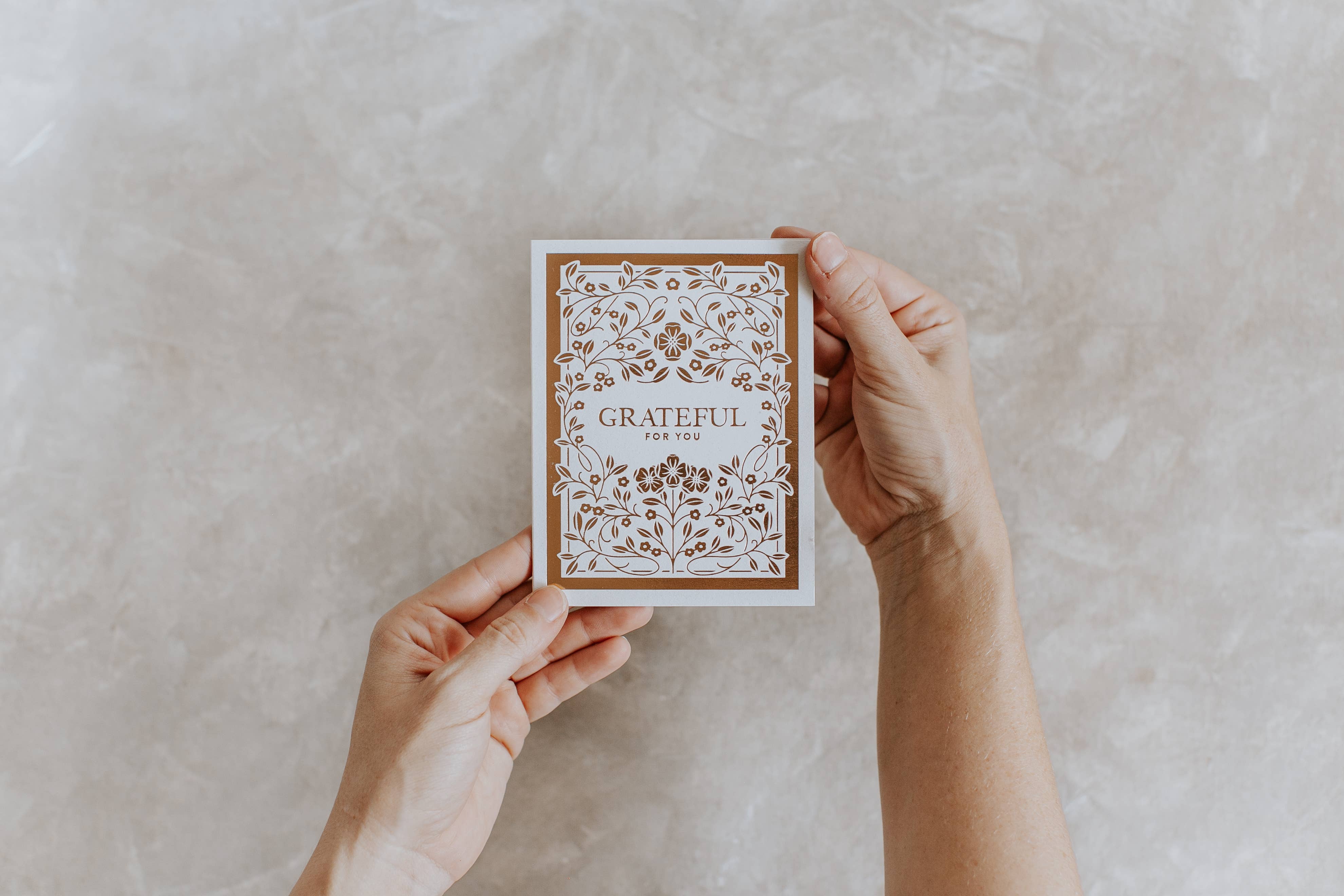 Korie Herold - Wholesale Thank You Card - Grateful For You - Single Card4