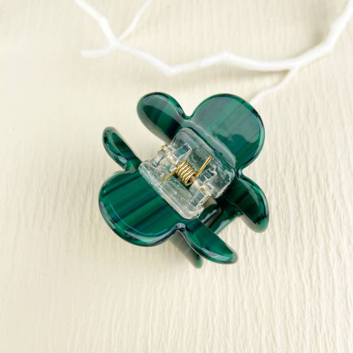 mildstyles - Wholesale Hair Clip - Women's - Wood grain flower hair claw clip3