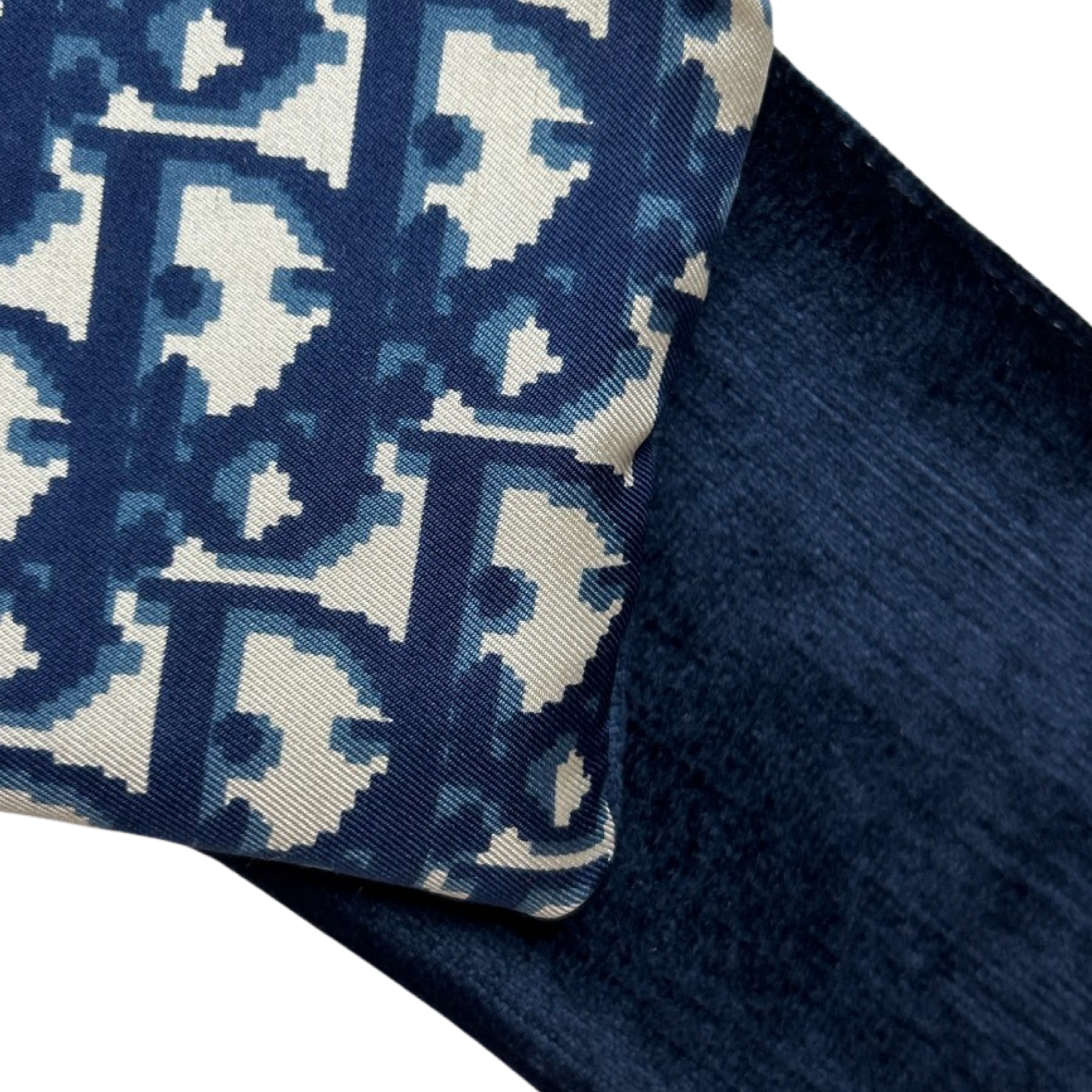 Vintage Luxe Up – wholesale Axelväska - Dam – Trotter Blå Vintage Silkescarf Crossbody-väska5