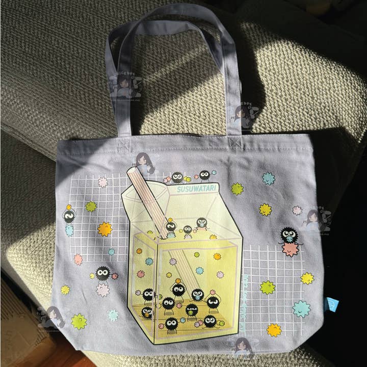 The Juice Box Club - Wholesale Tote Bag - Women's - Studio Ghibli Inspired Tote Bags