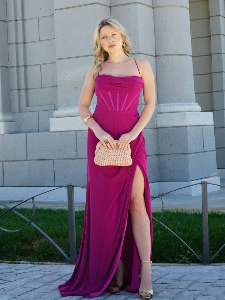 GP497 long dress for wholesale by Invitadissimas