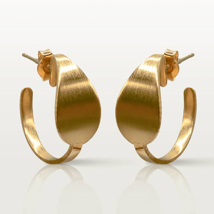 Creoles "The Blue Hour" for wholesale by Marie-Louise Orlach