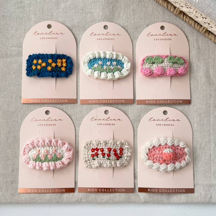 KIDS Bloementuin Haarclips (KOWA) voor wholesale door LoveLina