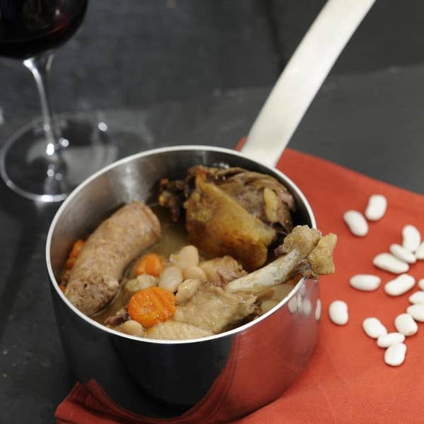 Esprit Foie Gras - Wholesale Preserves - Cassoulet with candied duck sleeves 800 g2