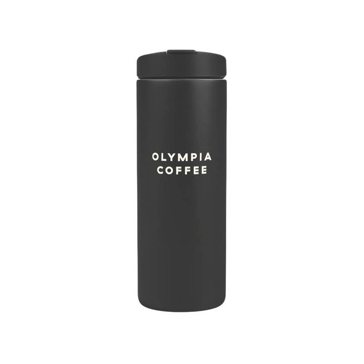 Olympia Coffee - Wholesale Insulated Mug/Tumbler - 16oz Olympia Logo Flip Traveler1
