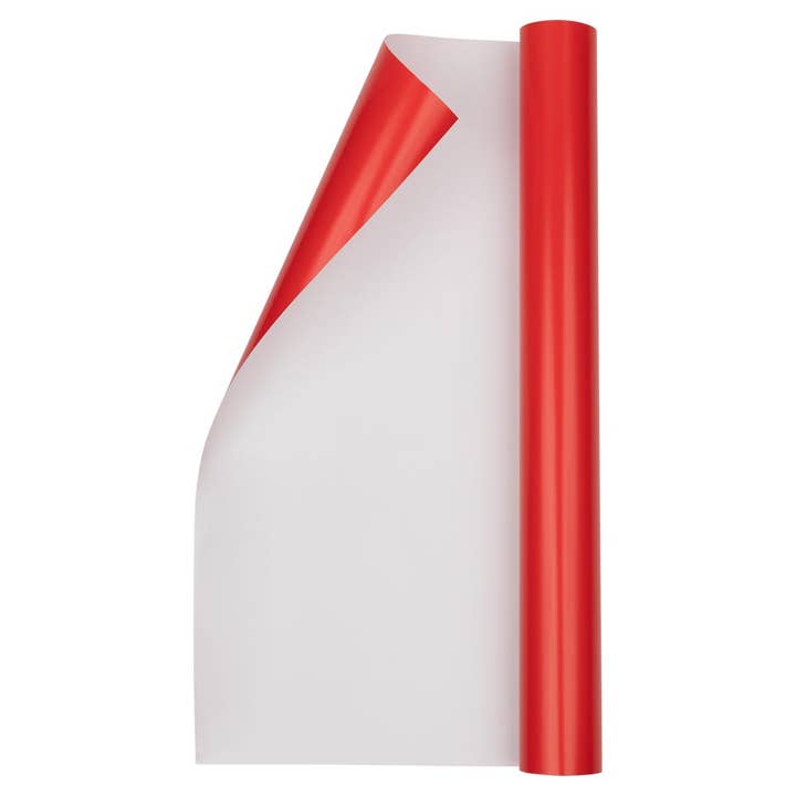 Glossy Wrapping Paper, 52.6 Sq Ft Total, Glossy Red, 2PK for wholesale by JAM PAPER
