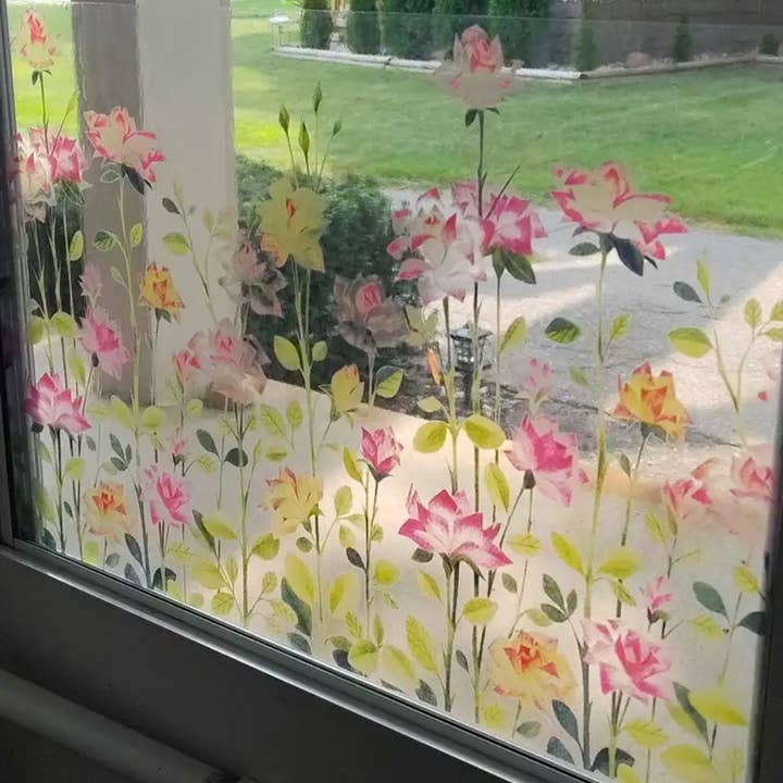 Moderny - Wholesale Wall Decal/Stickers - Floral Window Stickers
