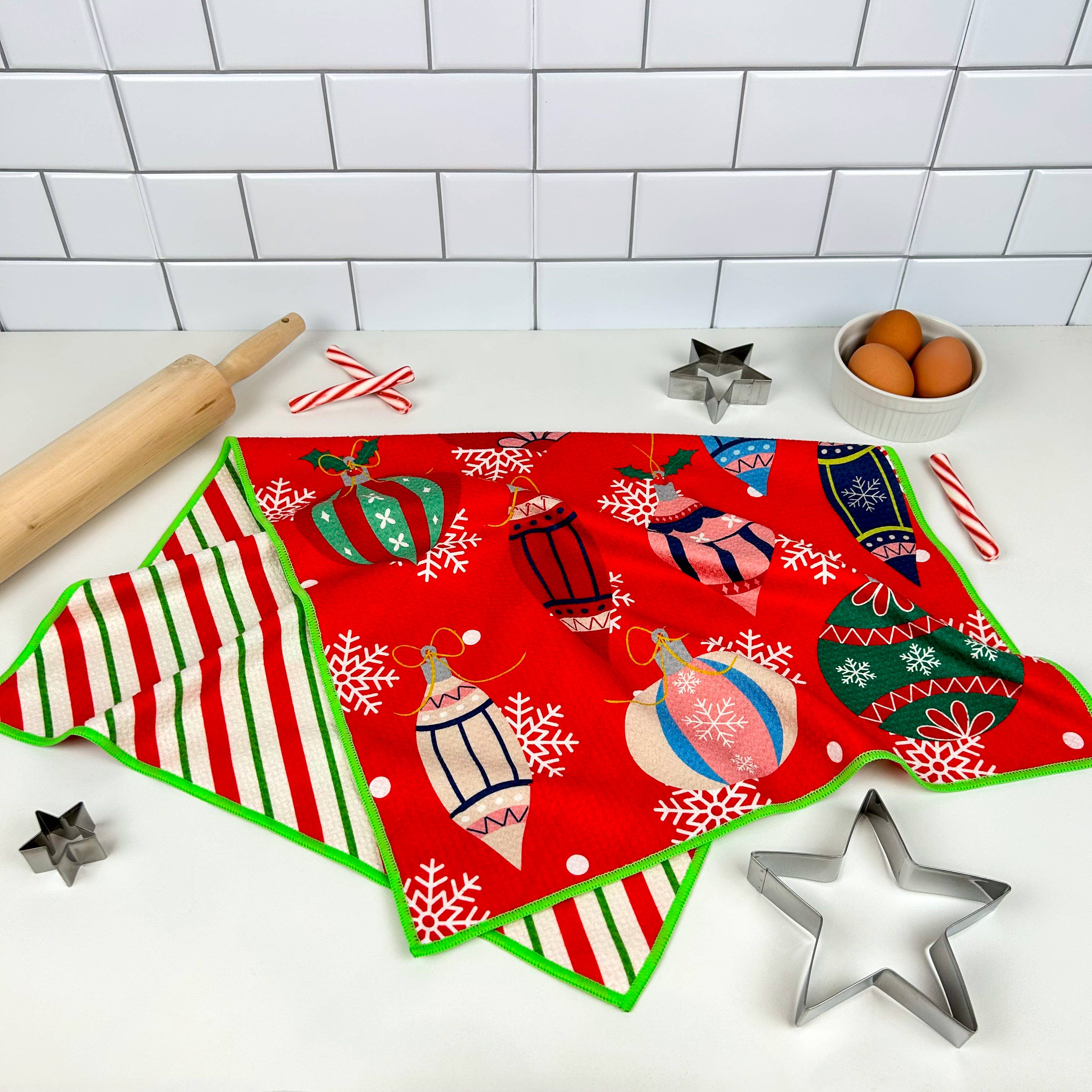 Buzzee - Vente Torchon - NOËL - Serviettes double face6