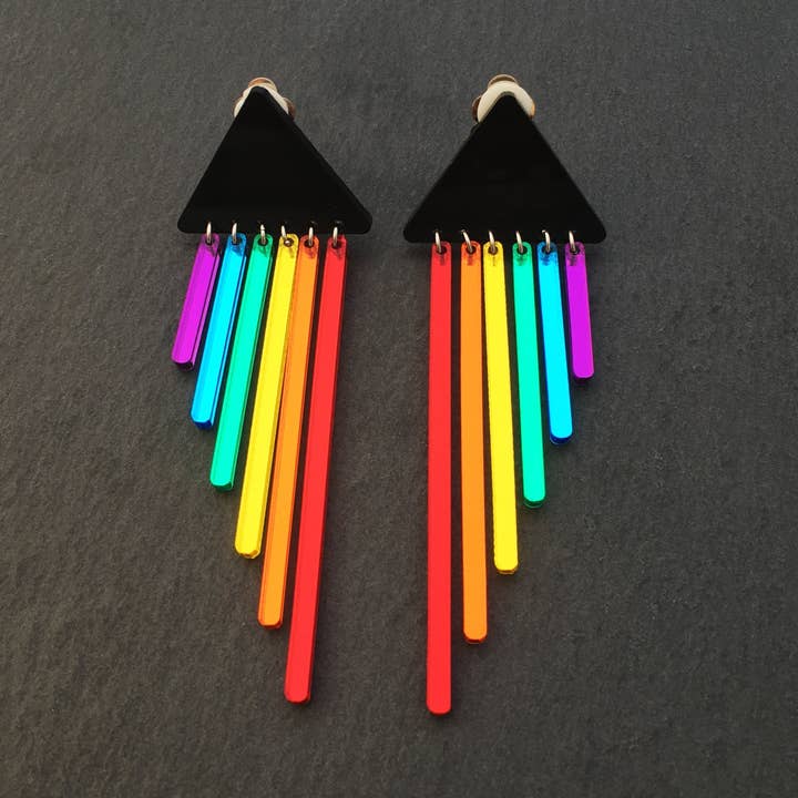 CLIP ON RAINBOW CHEEKY CHIMES for wholesale by MAINE+MARA