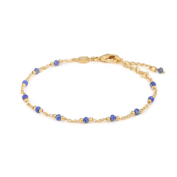Elyssa armband van lapis lazuli stenen voor wholesale door Sloya