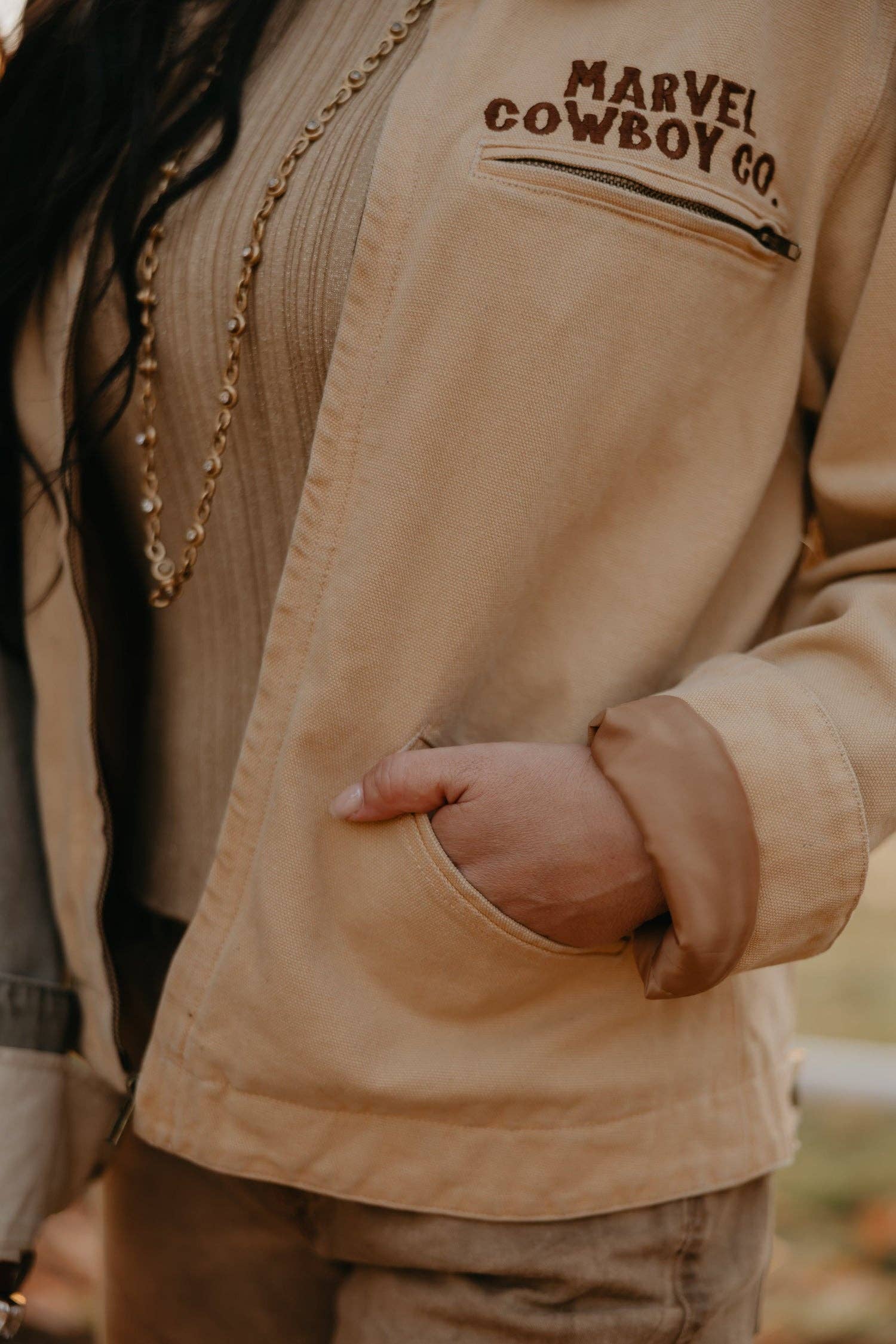 Rodeo Quincy - Vendita all'ingrosso Giacca - Donna - Giacca da fienile di papà5