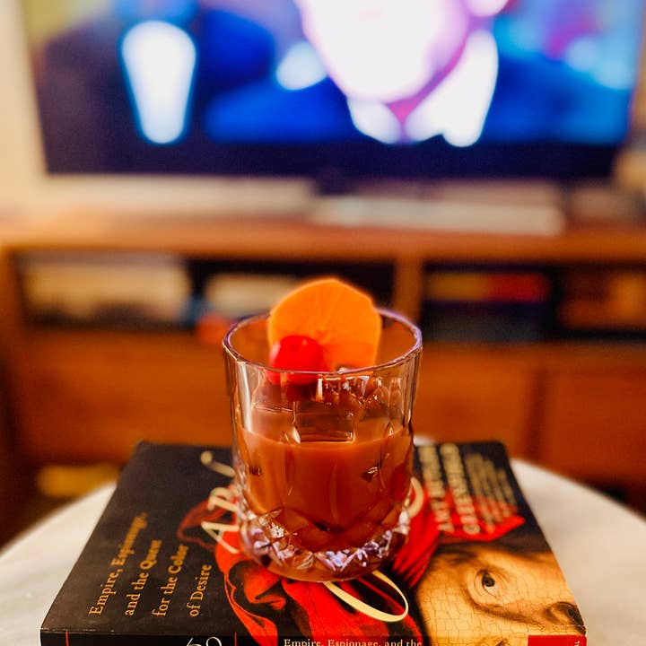 Martini Candle Co. - Wholesale Novelty candle - Old Fashioned Whiskey Bourbon Candle ~ Cocktail ~ 10oz. 1