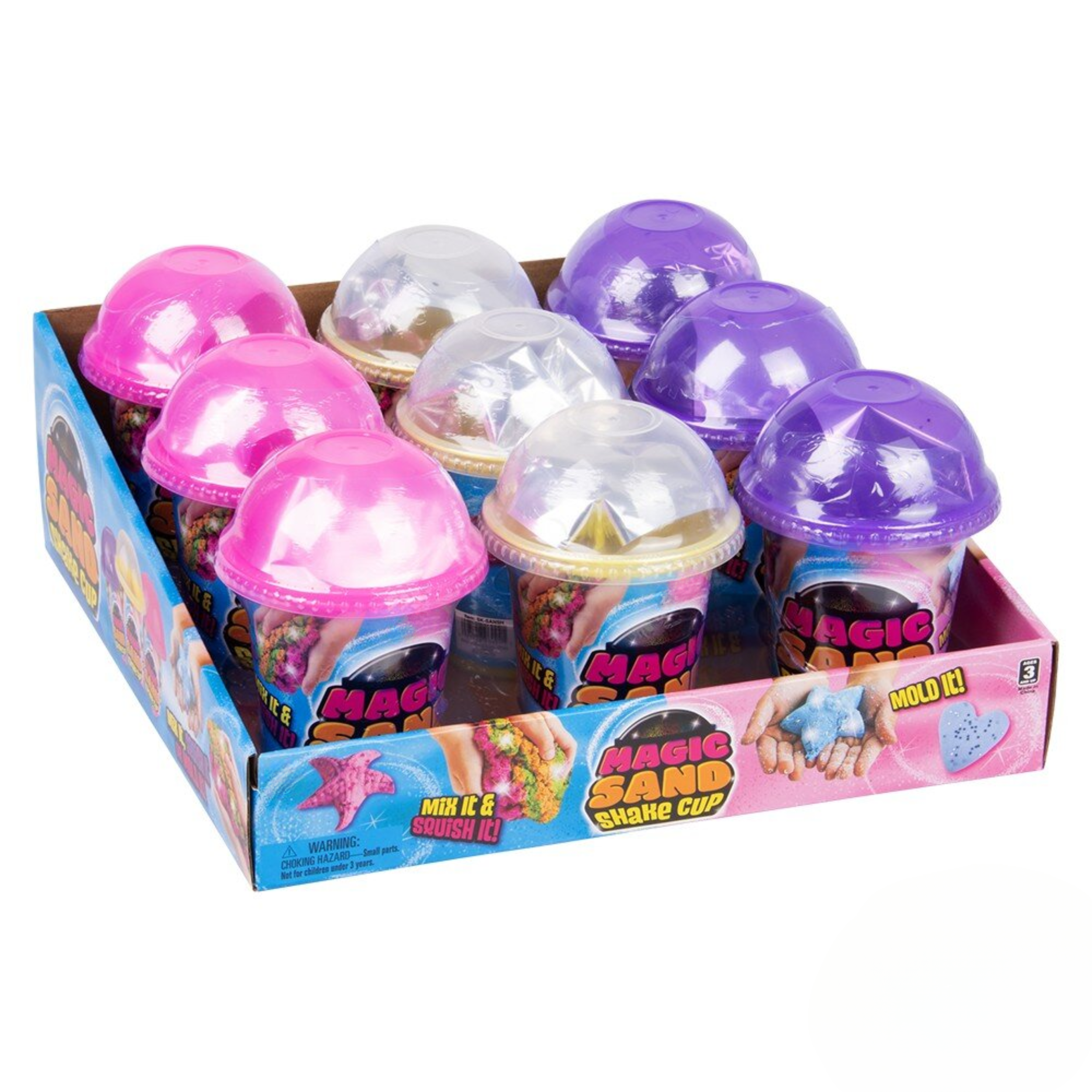 PR GROUPS LLC – Großhandel Fidget Toy – Kinder – Magischer Sand-Schüttelbecher-Sensorik-Spielset6