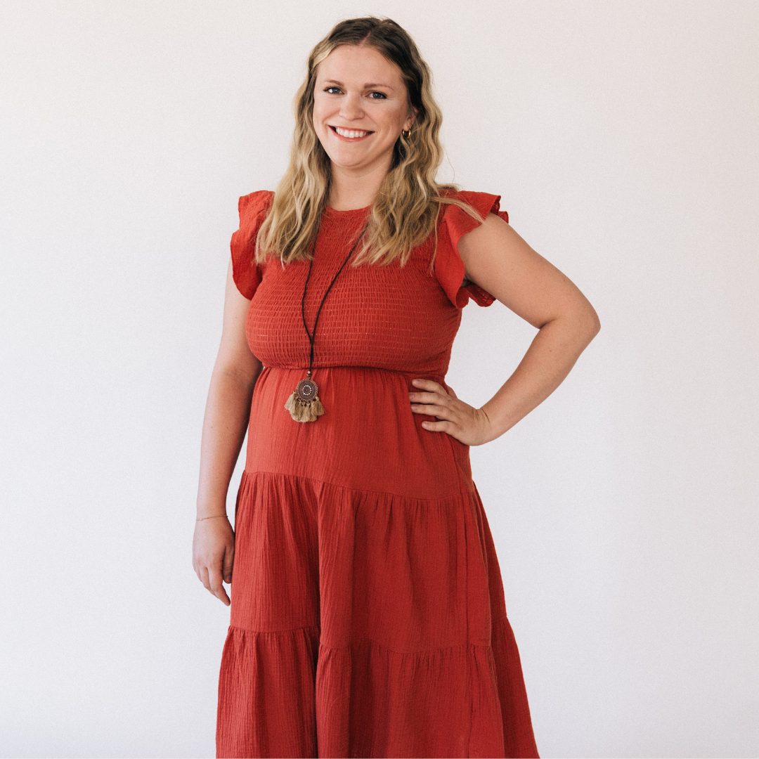 HAHA MAMA Clothing - Venta al por mayor Conjunto de mamá y bebé - Vestido Copper Mommy & Me para mujer11