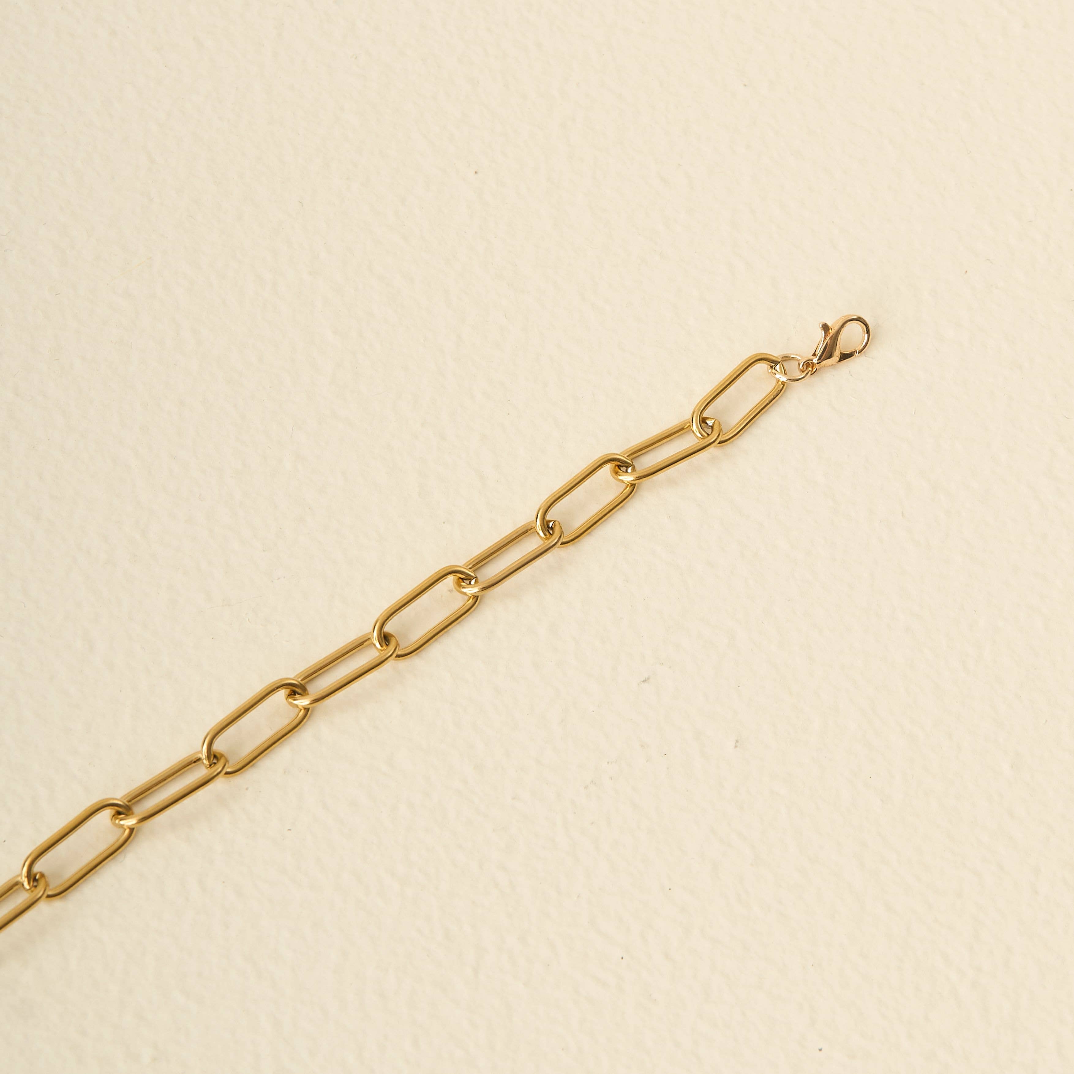 The Darling Effect - Wholesale Hat Accessory - Women's - Trucker Hat Chain-Paperclip Chain-Gold2