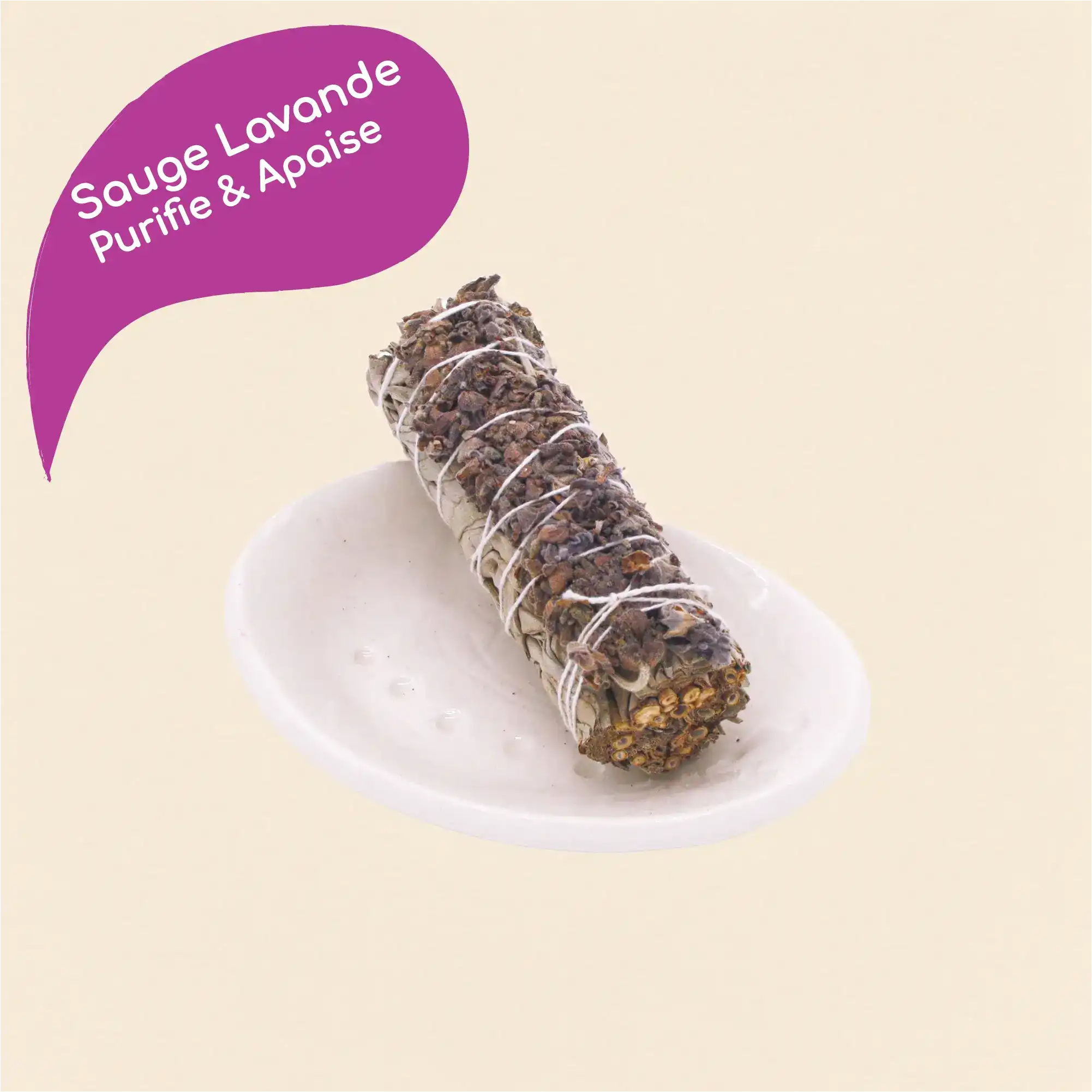 Veegreen - Wholesale Smudge Stick - White Sage Lavender Bulk1