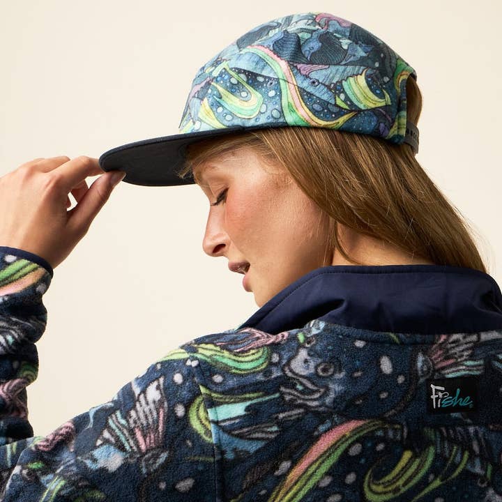 Chapeau polaire Haliborealis à 5 panneaux pour la vente par FisheWear
