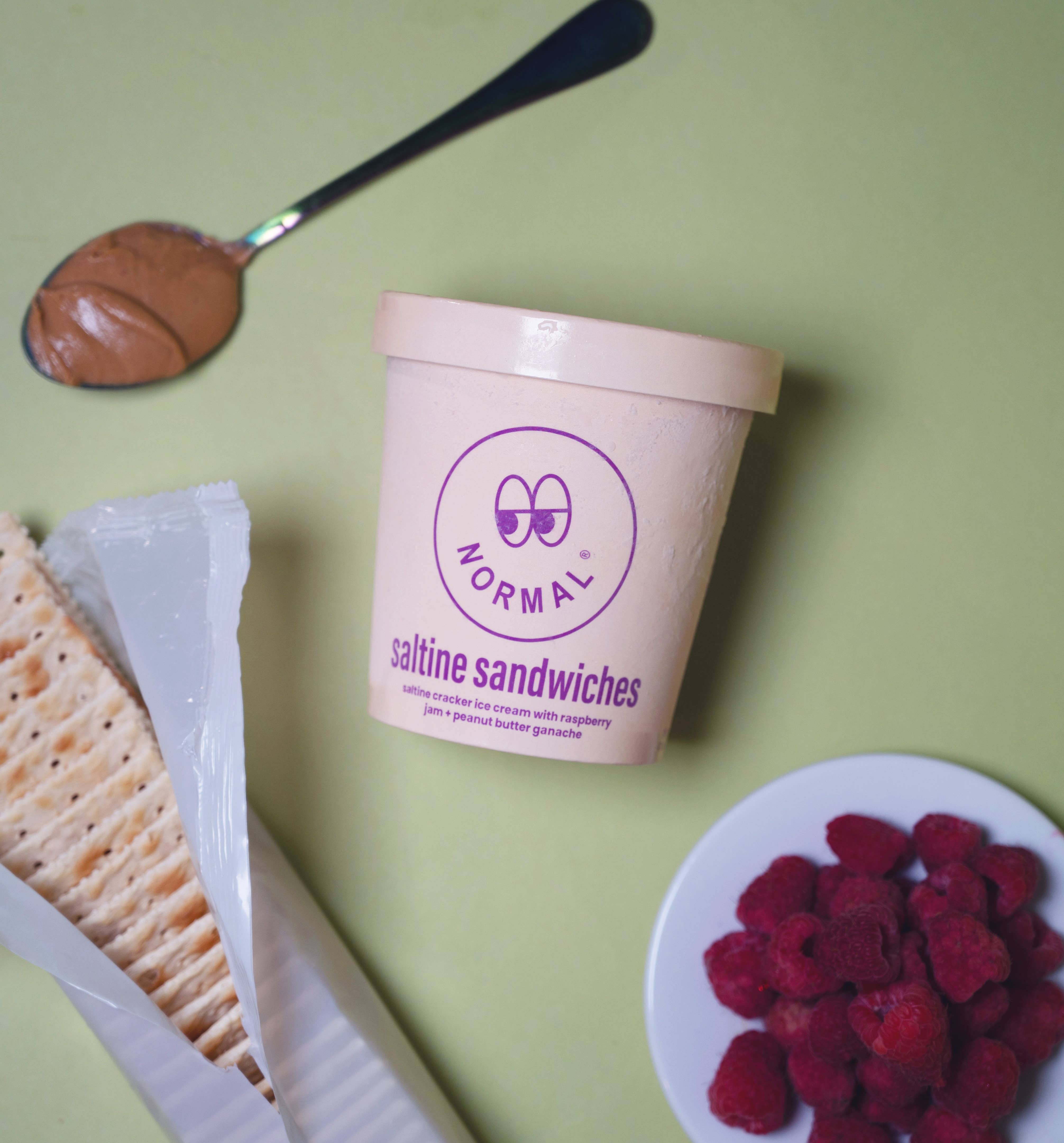 normal® ice cream - Wholesale Ice Cream/Sorbet - saltine sandwiches composed ice cream1