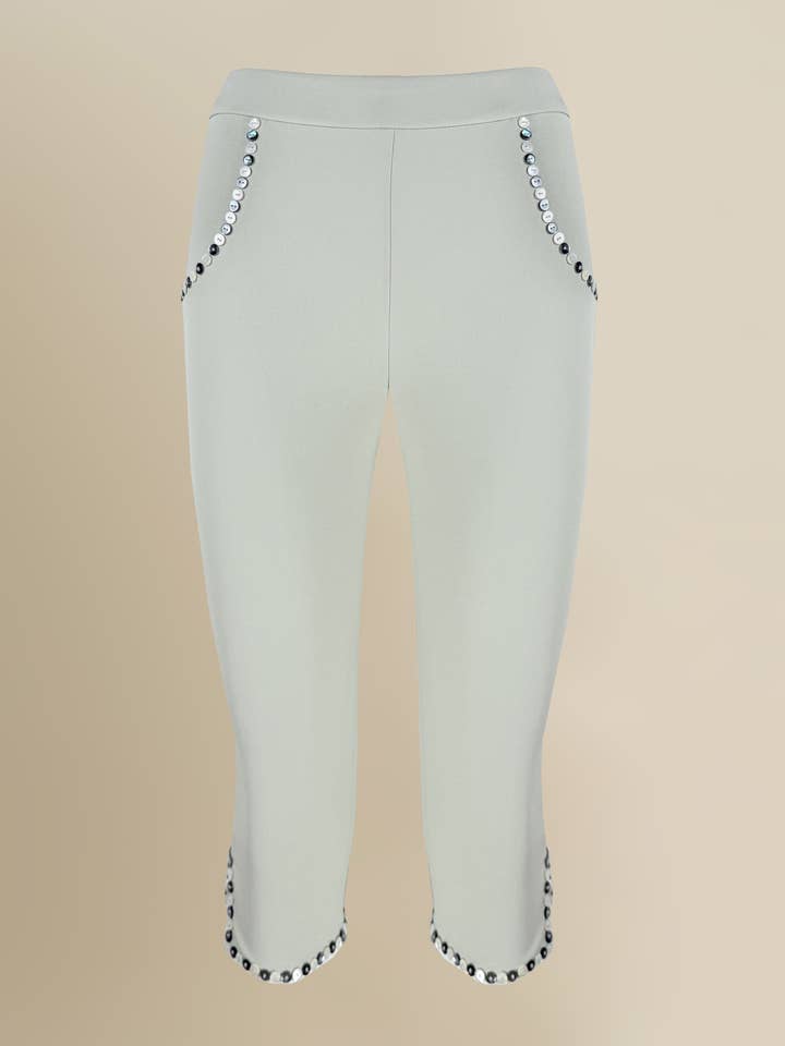 Benjamin Capri in Salie voor wholesale door Contessa Mills LLC