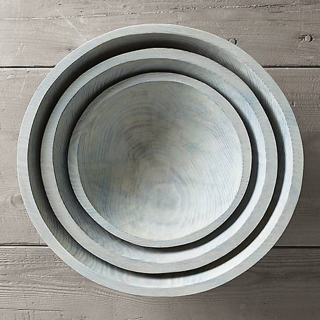 Petermans Boards and Bowls Inc. - Wholesale Serve Bowl - 15" DRIFTWOOD OAK ROUND BOWL3