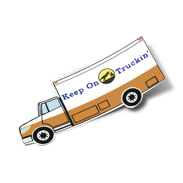 Håll på lastbilens klistermärke för wholesale av Anvil Cards