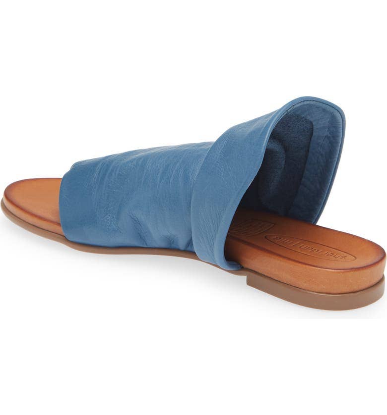 Sheridan Mia - Vente Sandales – femme - TONGS EN CUIR MOA - BLEU MARINE1