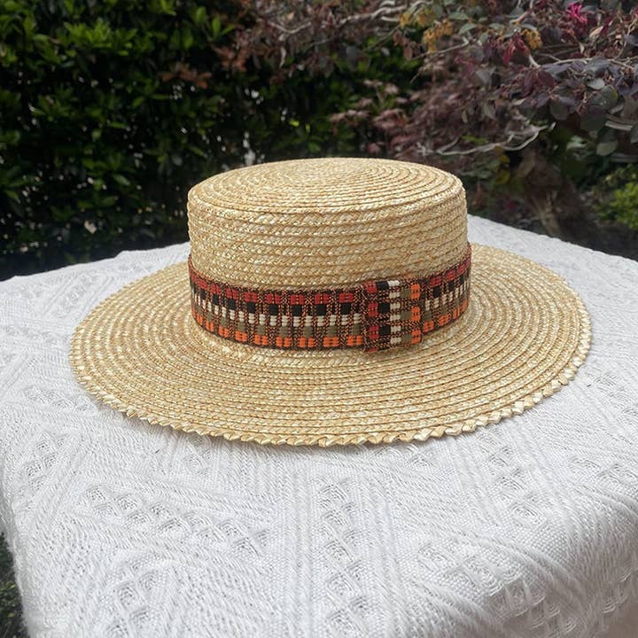 ACCITY - Wholesale Straw Hat - Women's - LARGE BRIM STRAW HATS FOR WOMENS BEACHWEAR_CWAH11575